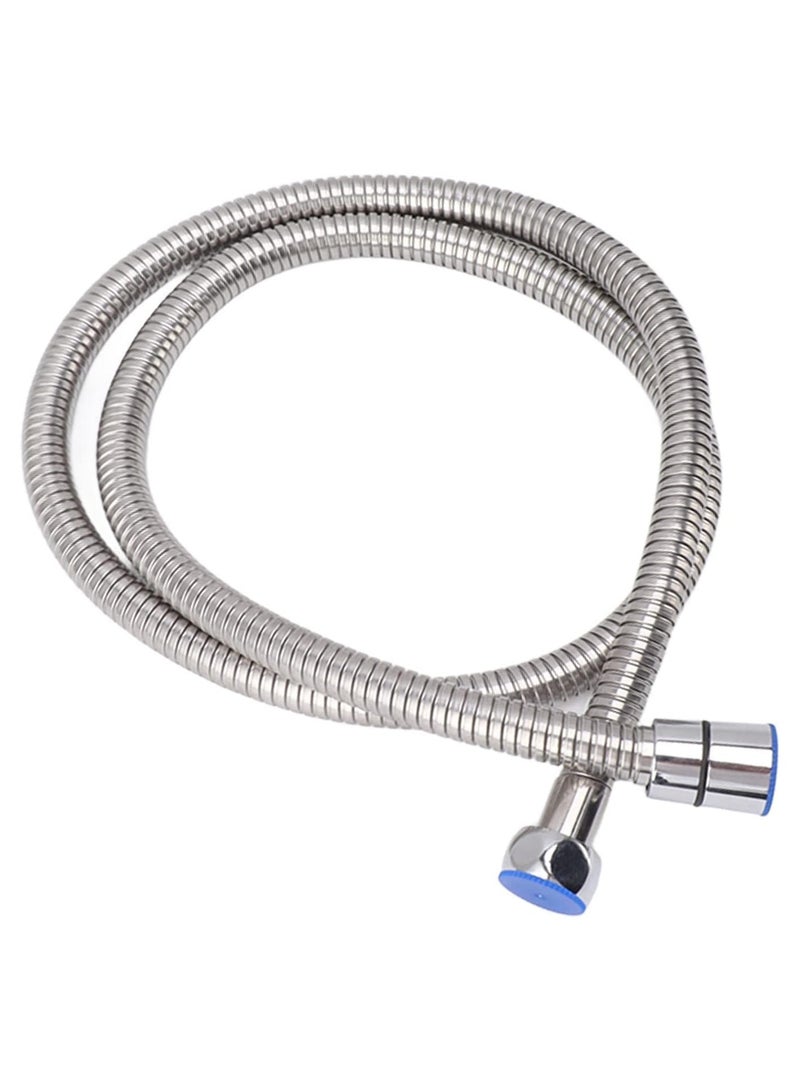 120cm flexible hose. Premium chrome design, rust and tangle resistant, for reliable performance and everyday comfort in every use. - Image 1