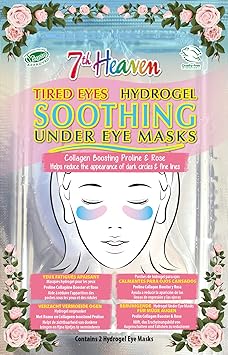7th Heaven Soothing Hydrogel Under Eye Patches to Reduce the Appearance of Dark Circles and Fine Lines - Image 1