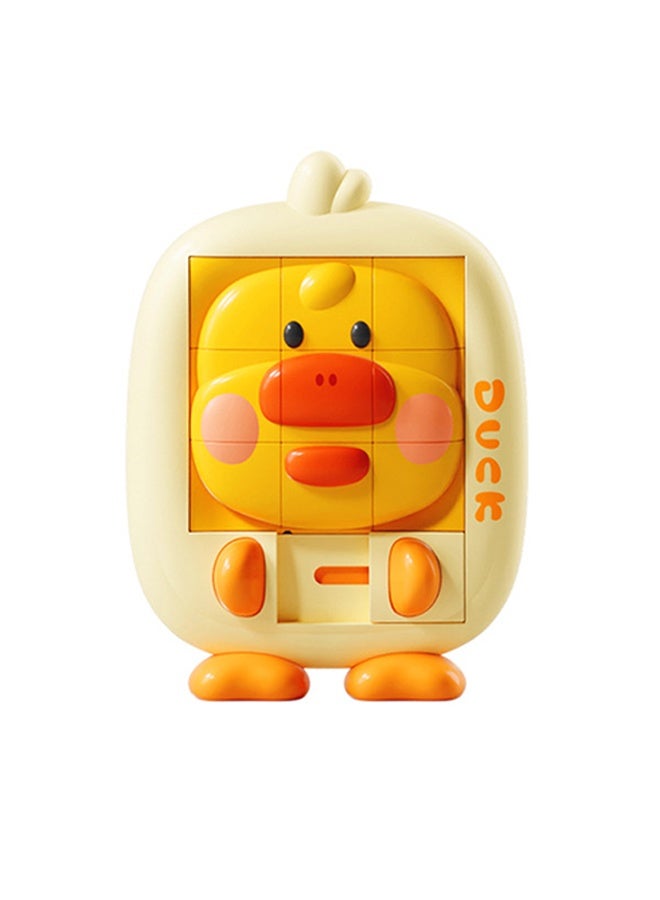 Cute Duck Slide Puzzle Toy - Educational Brain Teaser for Kids - Image 1