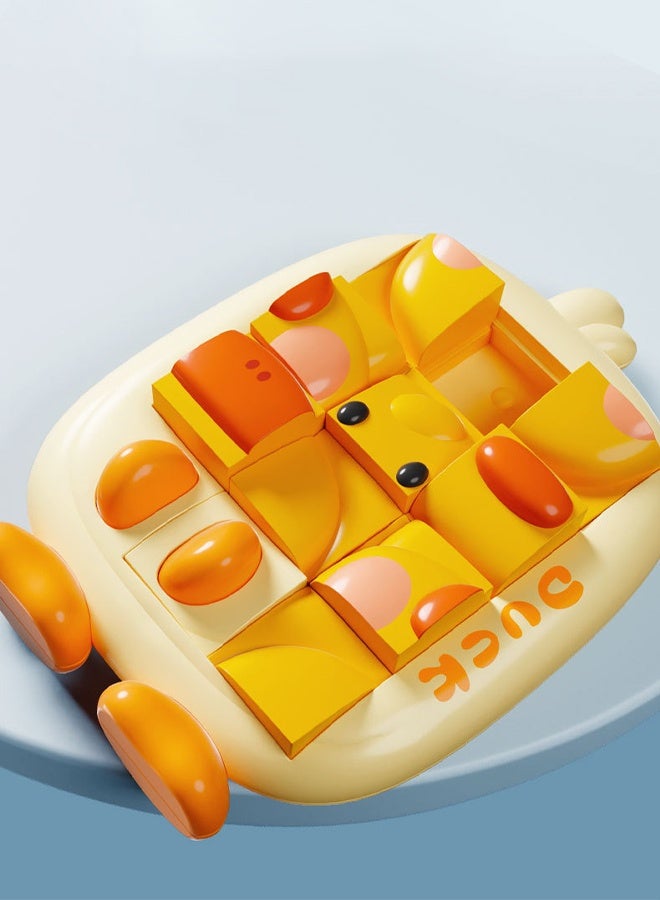 Cute Duck Slide Puzzle Toy - Educational Brain Teaser for Kids - Image 3