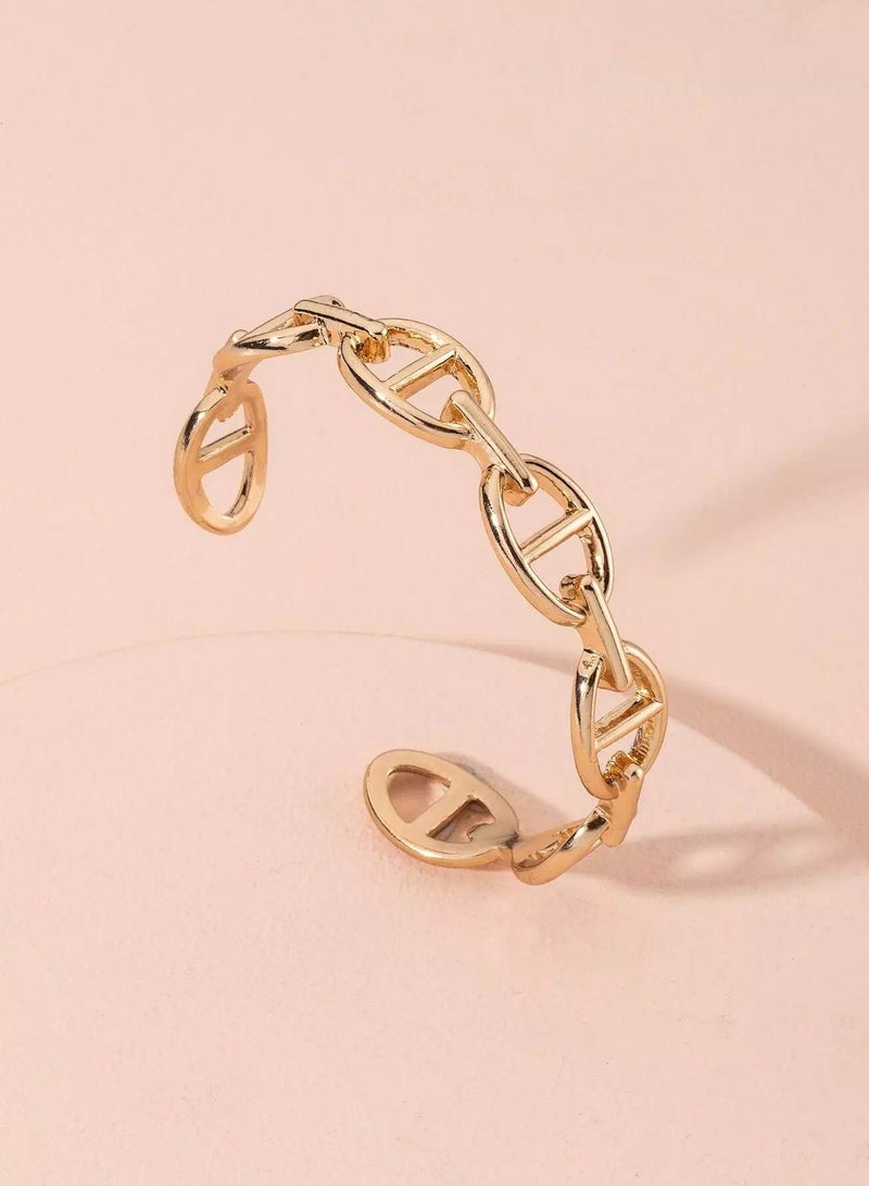 Hollow Out Cuff Bracelet  - Image 1
