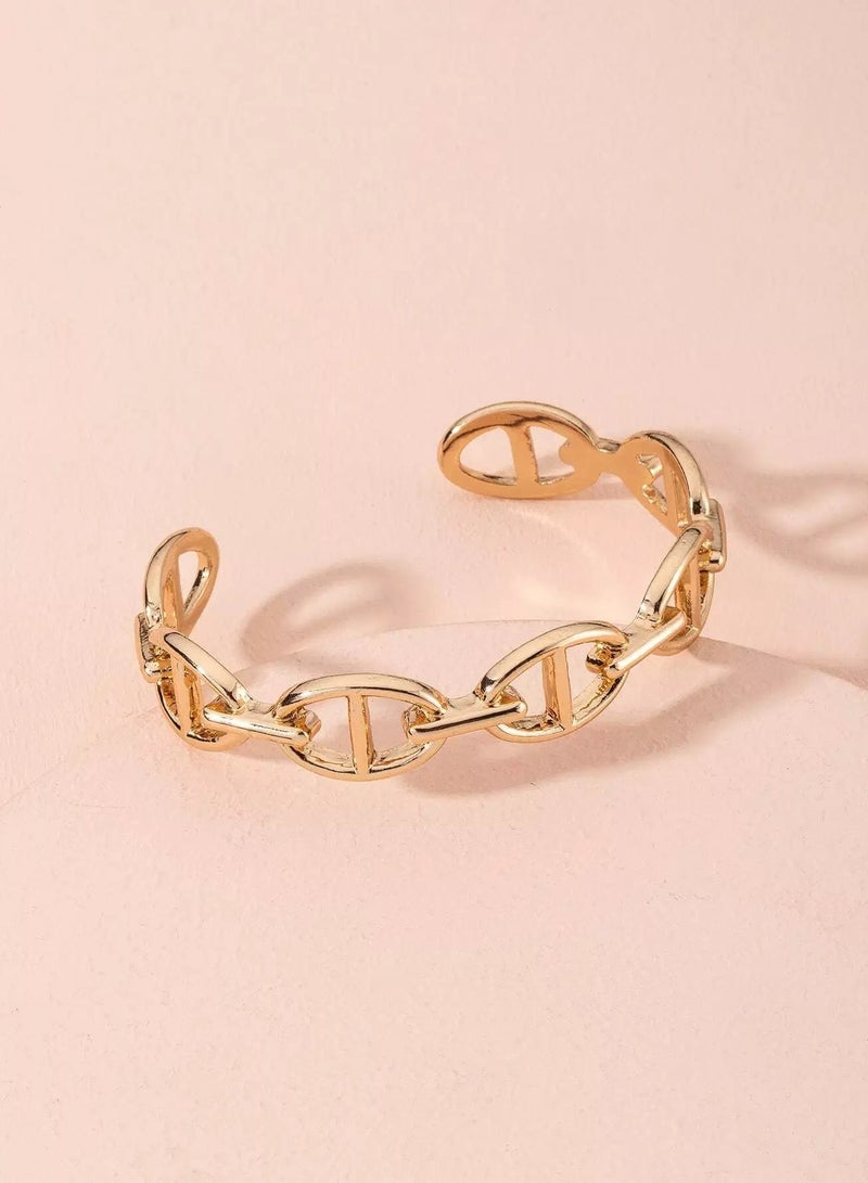 Hollow Out Cuff Bracelet  - Image 3