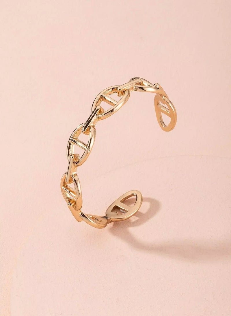 Hollow Out Cuff Bracelet  - Image 2