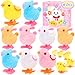 SevenQ Wind Up Toys for Kids Easter Basket Stuffers 9Pcs Hopping Bunny Toys and Plush Chicks Jumping Small Fidget Toys for Easter Egg Fillers Goodie Bags Treasure Chest Party Favors Gifts - Image 2