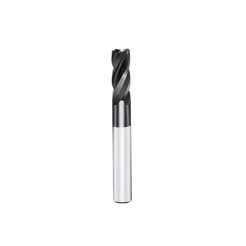 AUTOTOOLHOME AUTOTOOLHOME 1/4" Carbide Square End Mill for Micro Grain Carbide Milling Cutter for Alloy Steel Hardened Steels 4 Flutes HRC50 (1, 1/4 in)  - Image 1