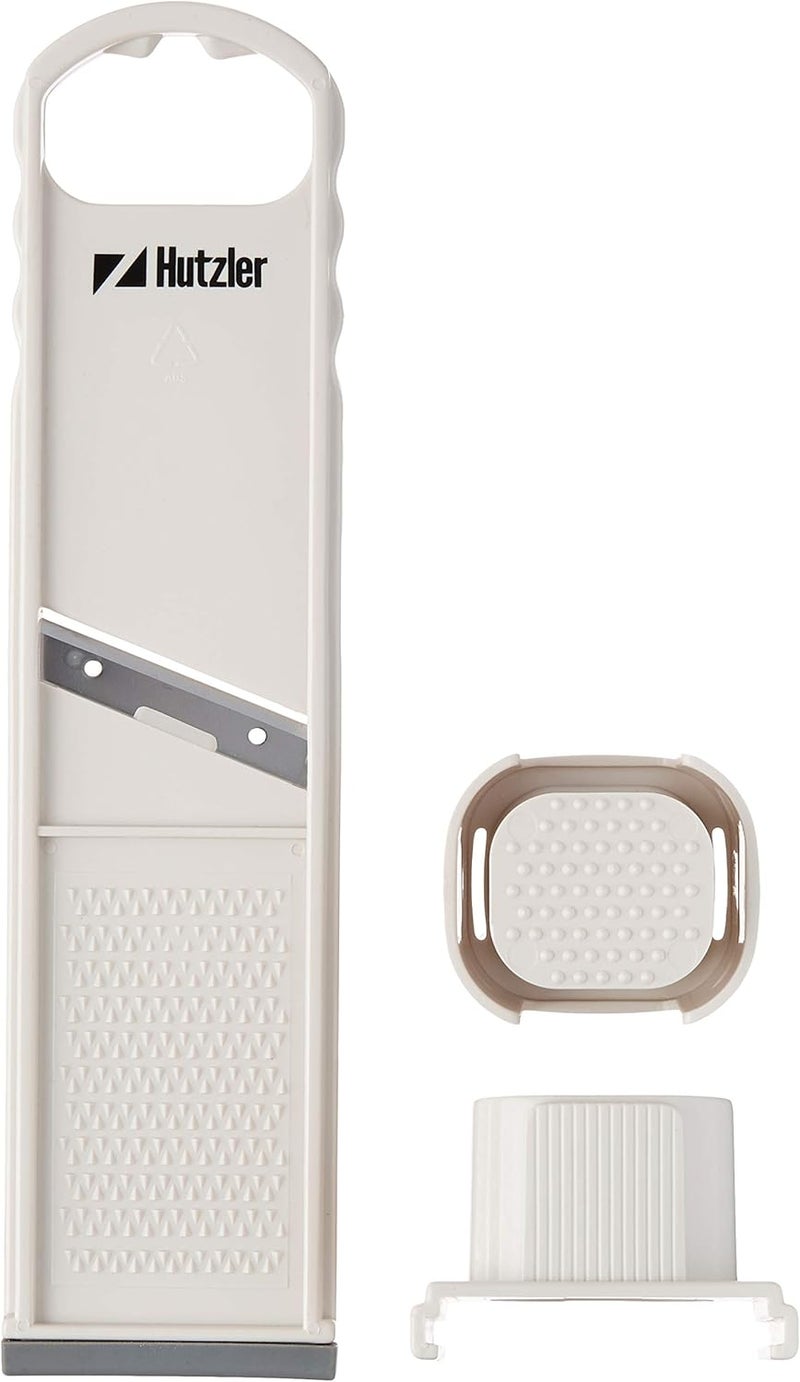 Hutzler Mini Garlic Slicer/Shredder - White - Image 2