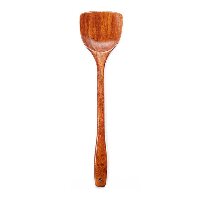 5Pcs/Set Kitchen Cooking Utensils Wooden Holes Ladle Scoop Spatulas Soup Spoon Chef Nonstick Food Kitchenware Cookware Tools - Image 2