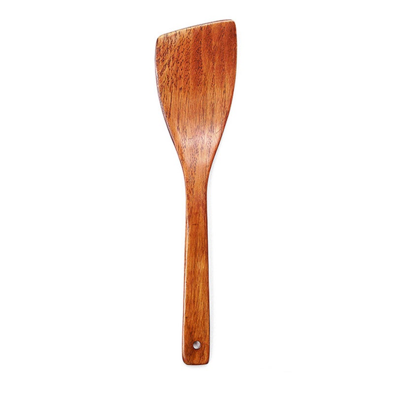 5Pcs/Set Kitchen Cooking Utensils Wooden Holes Ladle Scoop Spatulas Soup Spoon Chef Nonstick Food Kitchenware Cookware Tools - Image 4