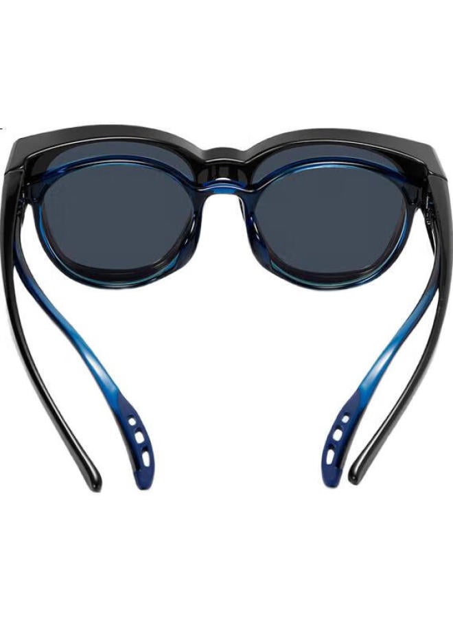 Parzin (Parzin) [Can Be Fitted With Prescription Glasses] Children'S Polarized Sunglasses, Boys And Girls Uv Protection Sunglasses For Ages 8-14, Pz12109 - Image 1