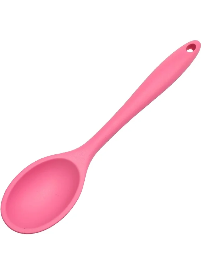 Chef Craft Premium Dishwasher Safe Silicone Basting Spoon Pink 11inch 13730
