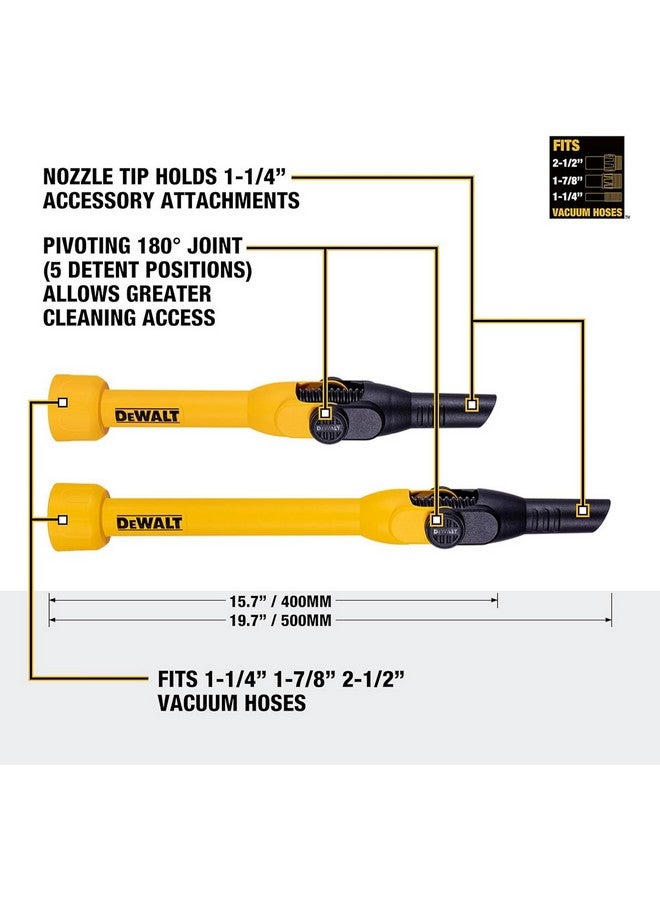 ديوالت عصا تمديد محورية بخمسة أوضاع أصفر وأسود 7 ×8.6 × 51.5 سم DXVA00-1200 - Image 2