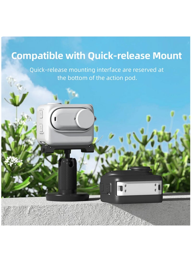 Silicone Protective Case for Insta360 GO 3 - Durable Silicone Body Cover and Action Shell Accessories for Insta360 GO 3 Camera - Image 5