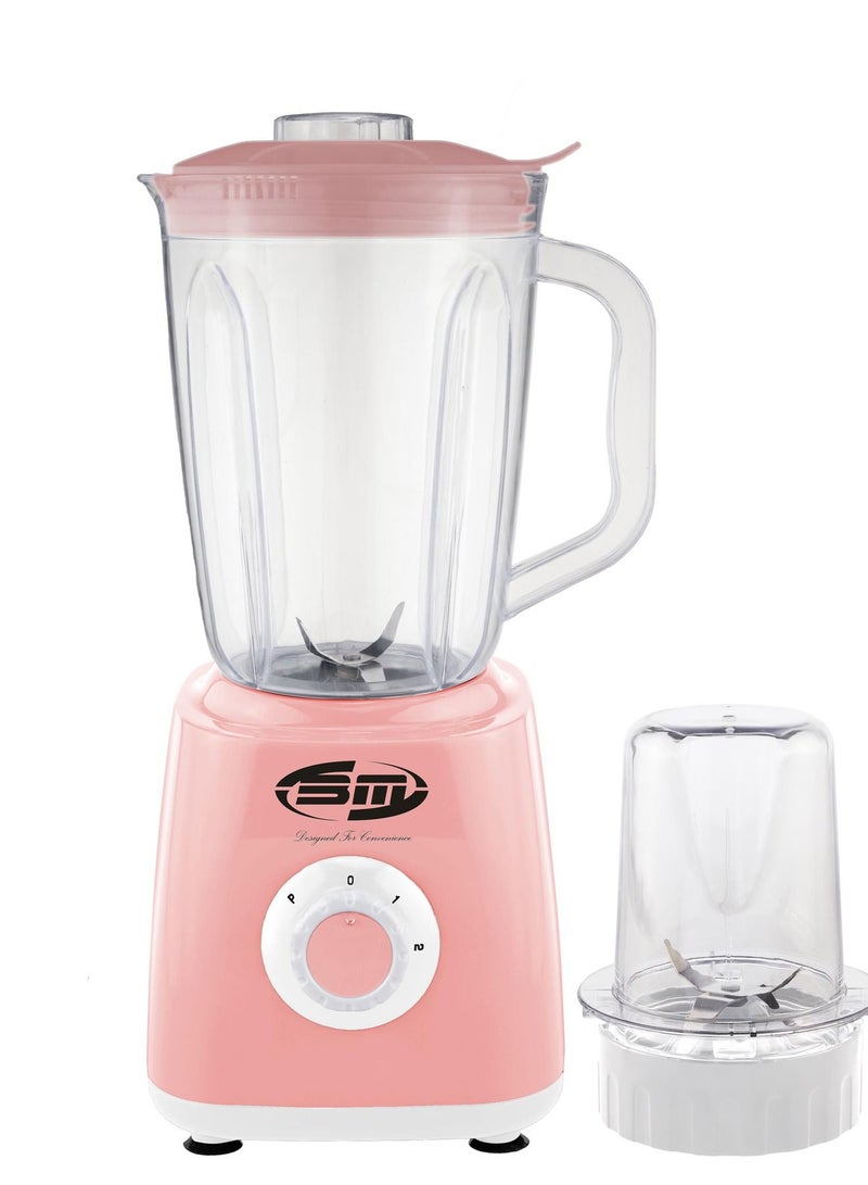 Bm 2IN1 BLENDER WITH PLASTIC JAR - Image 1