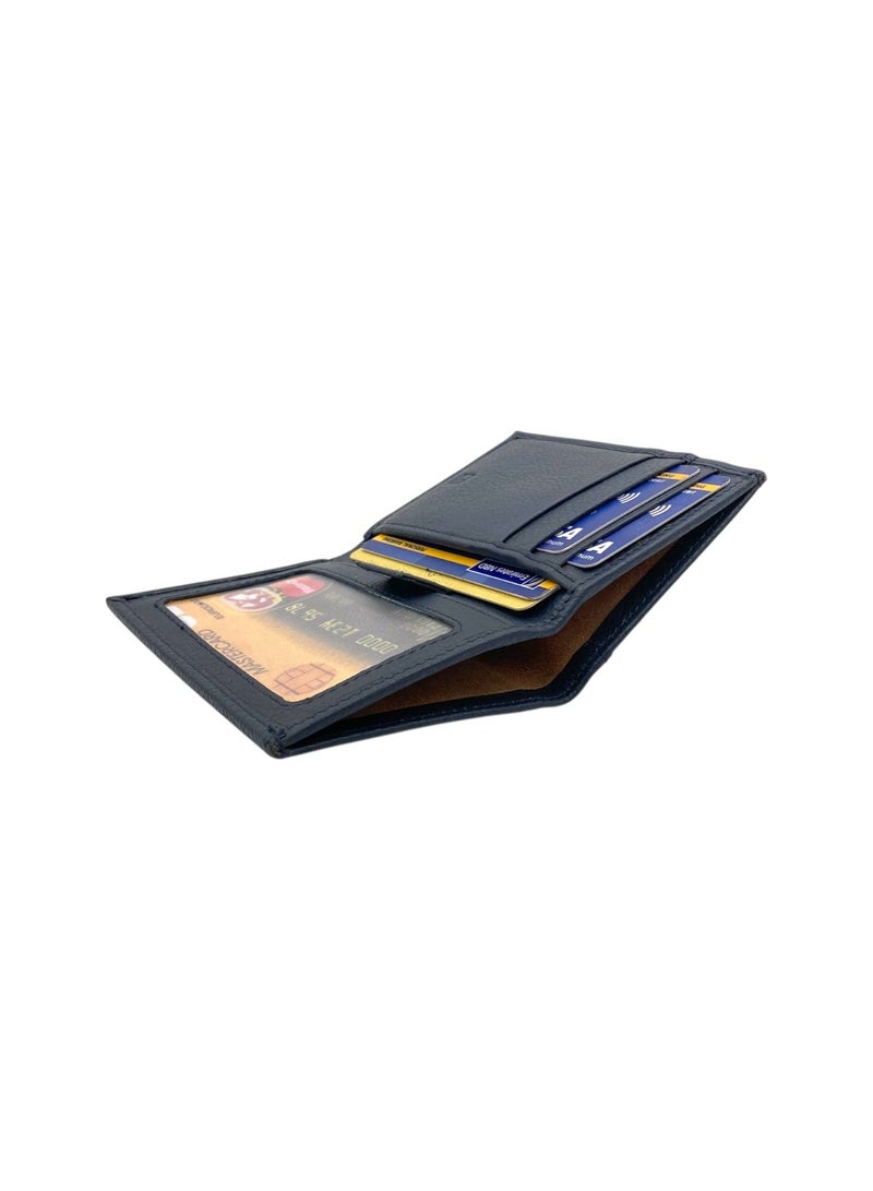 LAVERI LEATHER Slim Top Zipper Cards Holder Genuine Leather RFID # 4608 - Image 4