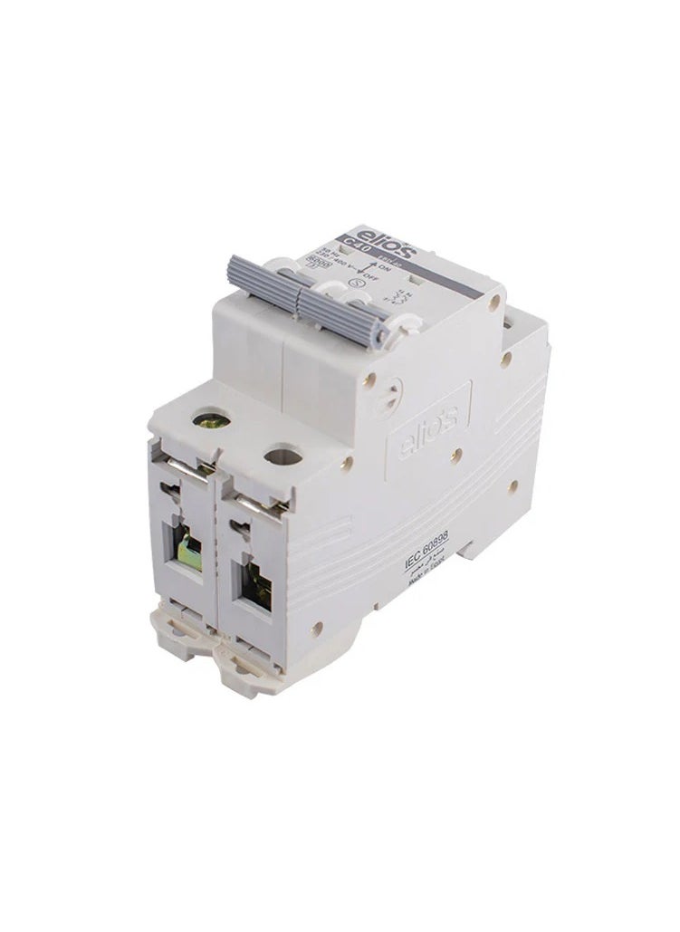 Elios Double pole 63 amp circuit breaker 