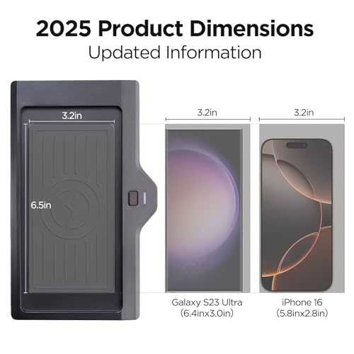 CarQiWireless Wireless Car Charger for BMW X3 G01 2018-2022 2023 2024 BMW X4 2019 2020 2021 2022 2023 2024 2025 Accessories Wireless Charging Pad Mat for Women Men Girls - Image 2