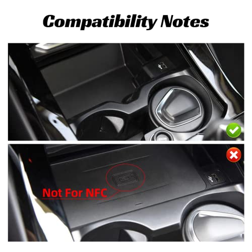 CarQiWireless Wireless Car Charger for BMW X3 G01 2018-2022 2023 2024 BMW X4 2019 2020 2021 2022 2023 2024 2025 Accessories Wireless Charging Pad Mat for Women Men Girls - Image 5