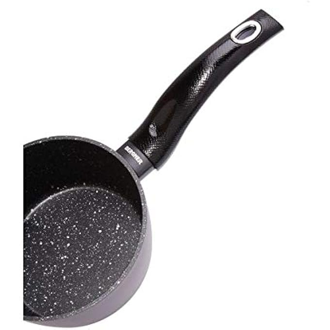 بيرجنر قدر طهي أوريون 16 سم، قاعدة من الألومنيوم المطروق، لون رمادي، طلاء رخامي Bg8517Mbg - Image 4