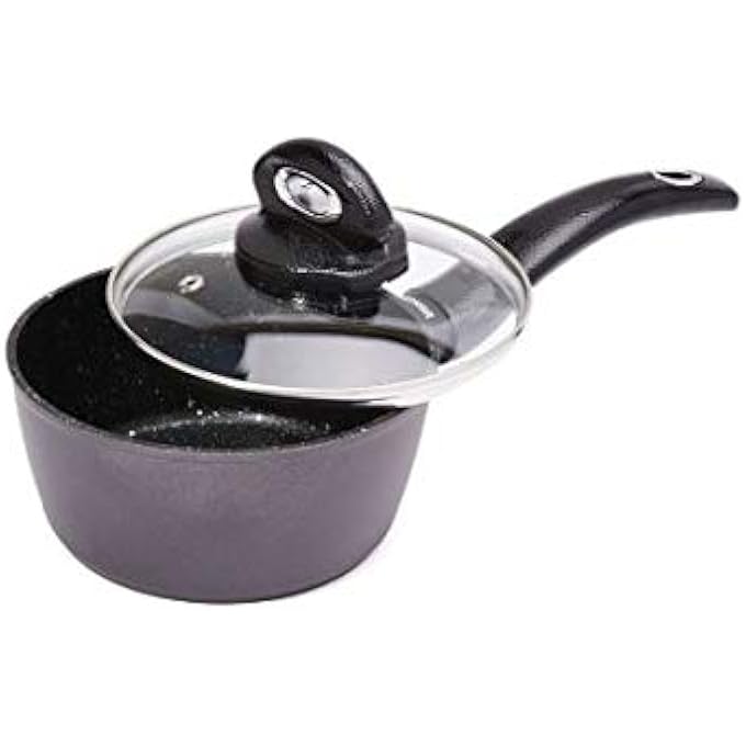 بيرجنر قدر طهي أوريون 16 سم، قاعدة من الألومنيوم المطروق، لون رمادي، طلاء رخامي Bg8517Mbg - Image 3