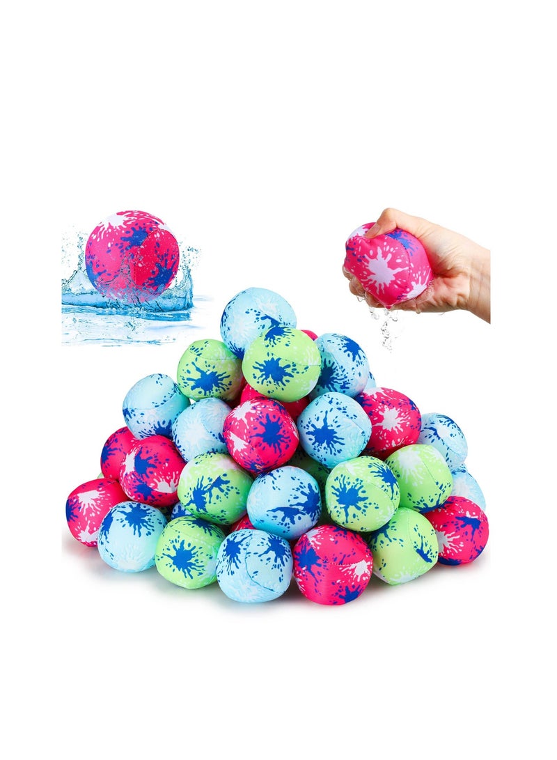 واي آند دي 20 Pcs Water Absorbent Ball, Inflatable Beach Balls, Outdoor Pool Party Favors, Toys for Kids and Adults Indoor Activities - Image 1