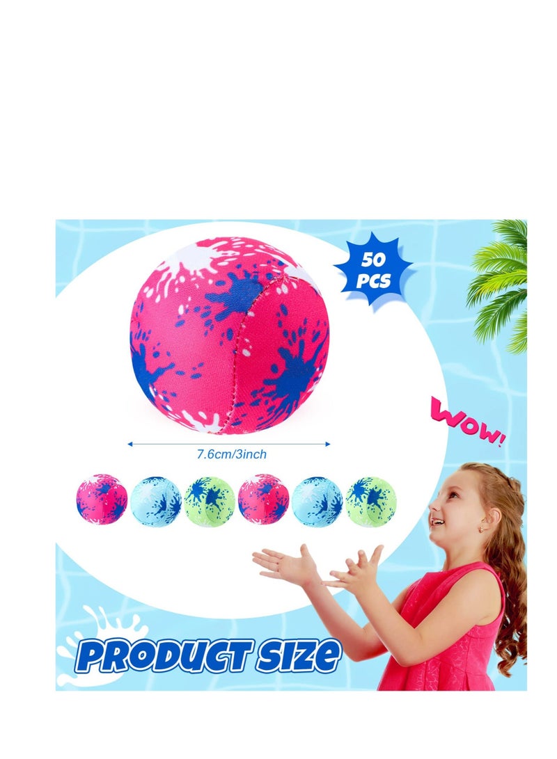 واي آند دي 20 Pcs Water Absorbent Ball, Inflatable Beach Balls, Outdoor Pool Party Favors, Toys for Kids and Adults Indoor Activities - Image 5