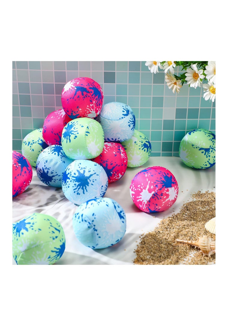 واي آند دي 20 Pcs Water Absorbent Ball, Inflatable Beach Balls, Outdoor Pool Party Favors, Toys for Kids and Adults Indoor Activities - Image 4
