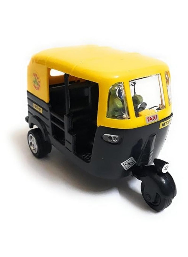 Alloy Simulation Indian Three-wheel Motorcycle Toy Model with Light And Music  - Image 1