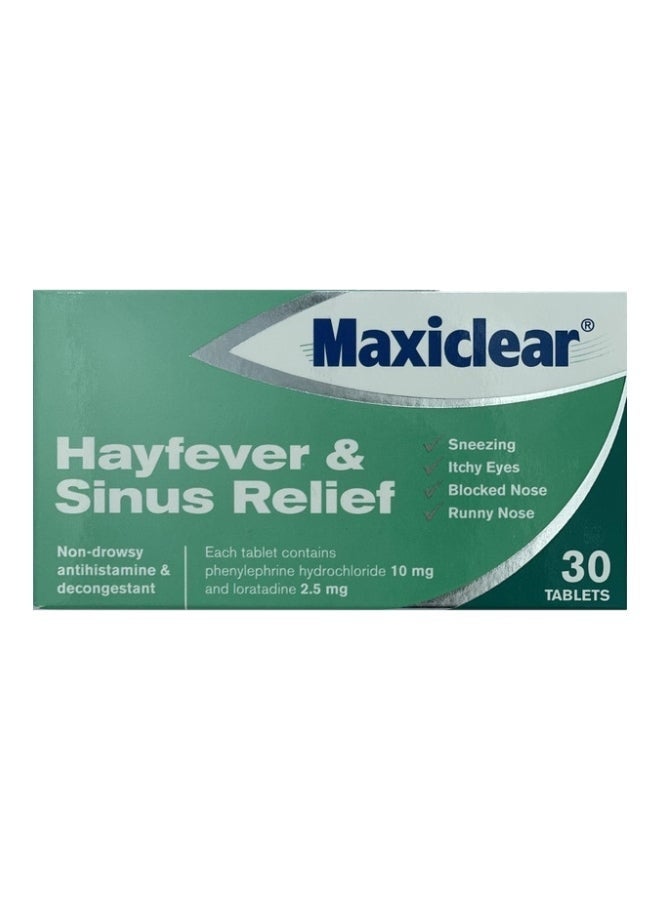 Hayfever & Sinus Relief Tablets
