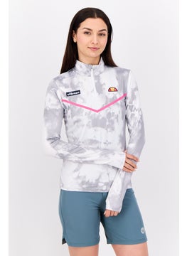 Ellesse Women Brand Logo Long Sleeve Rash Guard, Multicolor  - Image 1