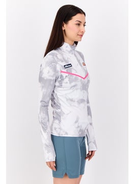 Ellesse Women Brand Logo Long Sleeve Rash Guard, Multicolor  - Image 2