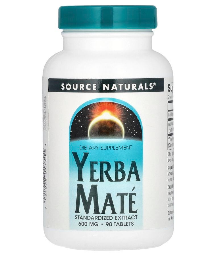 Yerba Mate 600 mg 90 Tablets