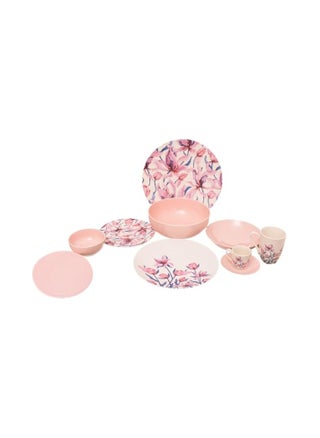 Rosa Tulipe Coup Ivory Porcelain Dinner Set, 46 Pieces With Durable Material For Home - Multi Colour - pzsku/Z66D1A06D917FAB9B643BZ/45/_/1729890716/82d0b7e3-716e-4ede-be86-cbf5202f32fa