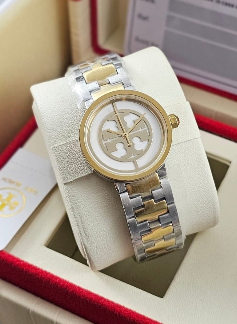Tory Burch Women's Watch Rectangle Women's Model With All Accessories