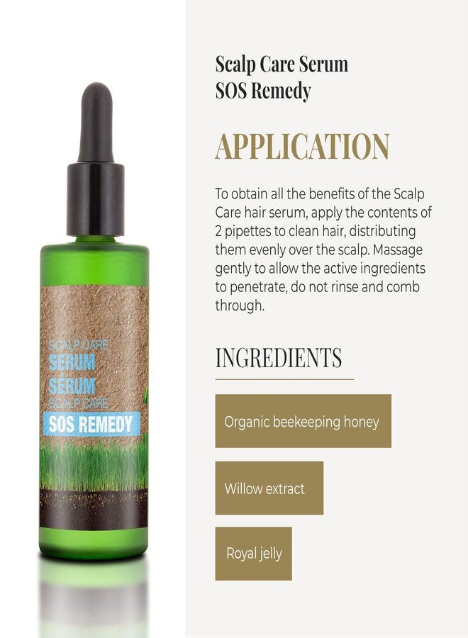 SALERM - Sensitive Scalp Serum - Scalp Care SOS Remedy Serum Biokera Natura - 45 ml - with Honey and Willow Extract - Helps Mantain Scalp Comfort - Lightweight and Nourishing Formula - Image 4