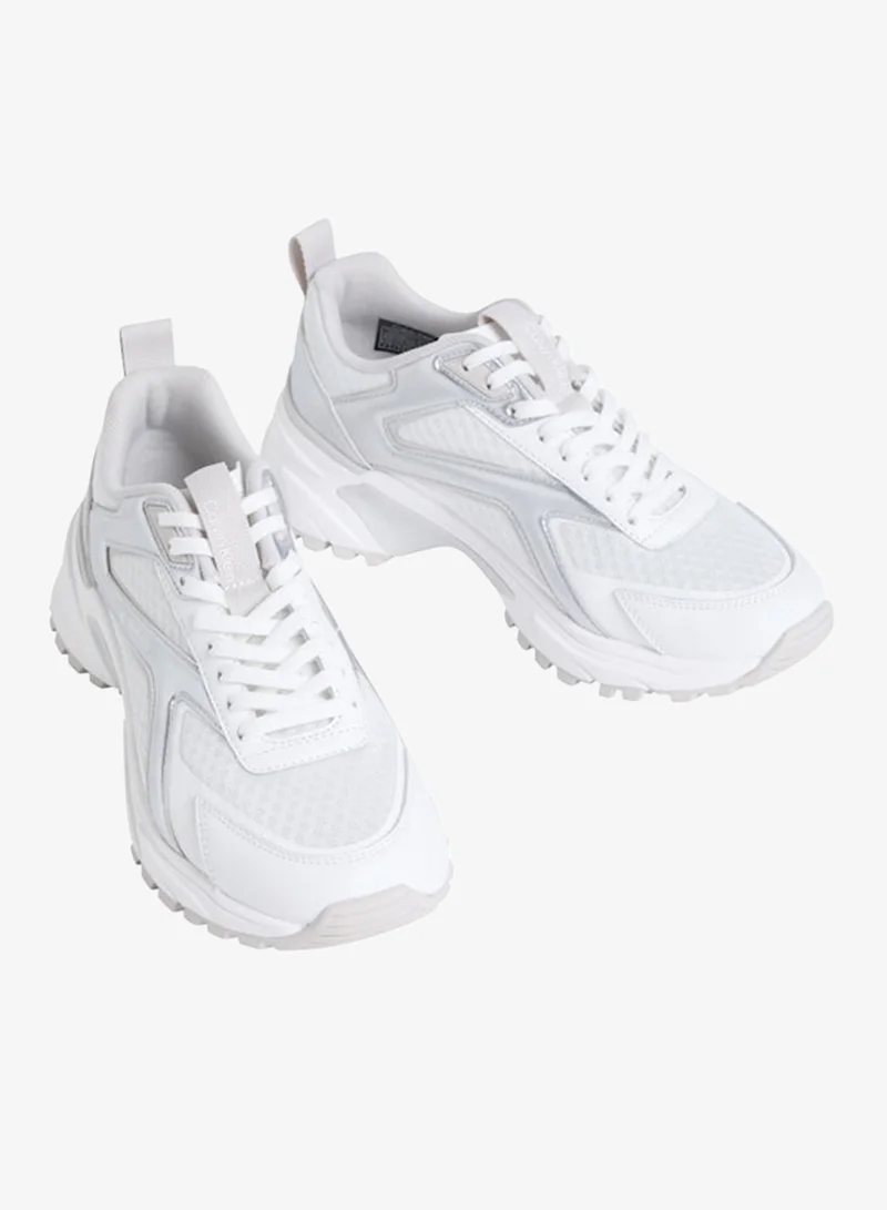 Calvin Klein Hike Runner Metallic Mesh Trainers