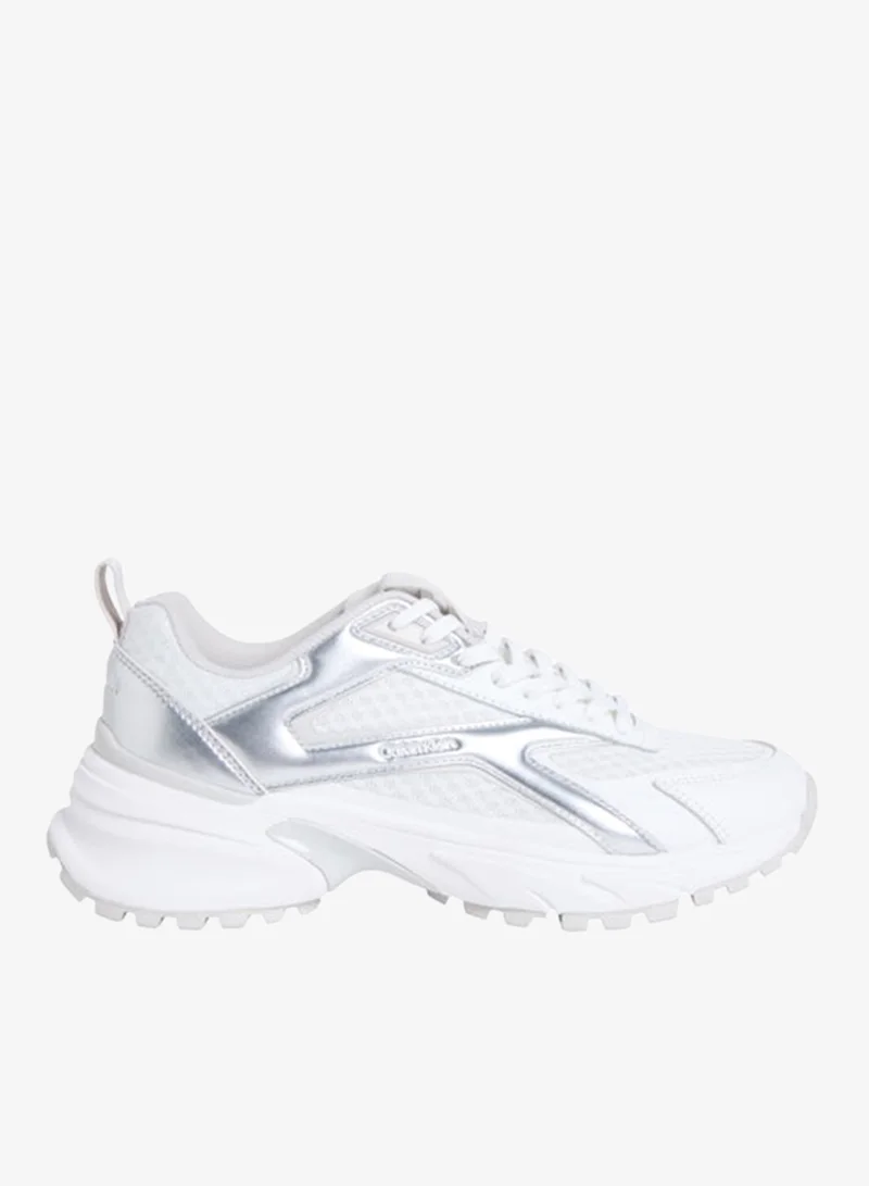 Calvin Klein Hike Runner Metallic Mesh Trainers