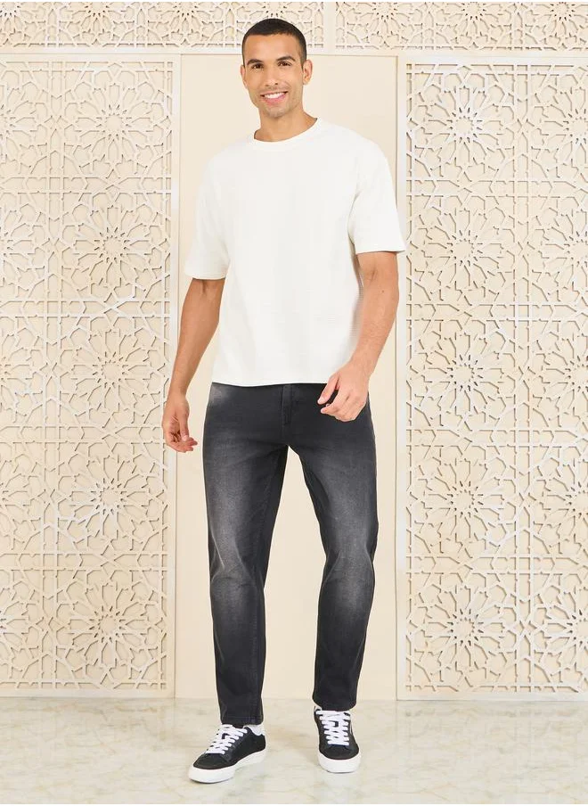 Styli Premium Washed Regular Fit jeans