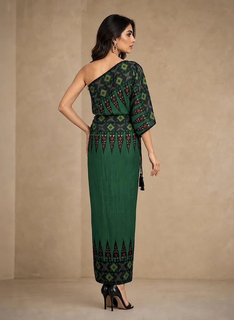 Ecstacy  Offshoulder pleat dress for Women | Best Price UAE