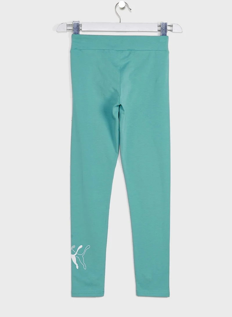 PUMA Youth Power Graphic Leggings