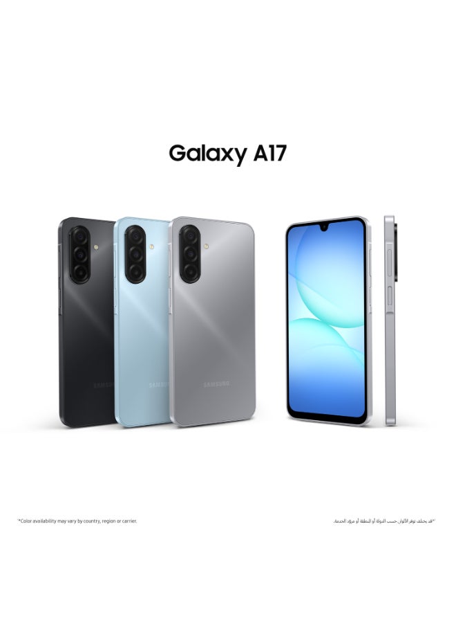 Samsung Galaxy A17 Dual SIM Black 4GB 128GB LTE - Middle East Version - Image 2