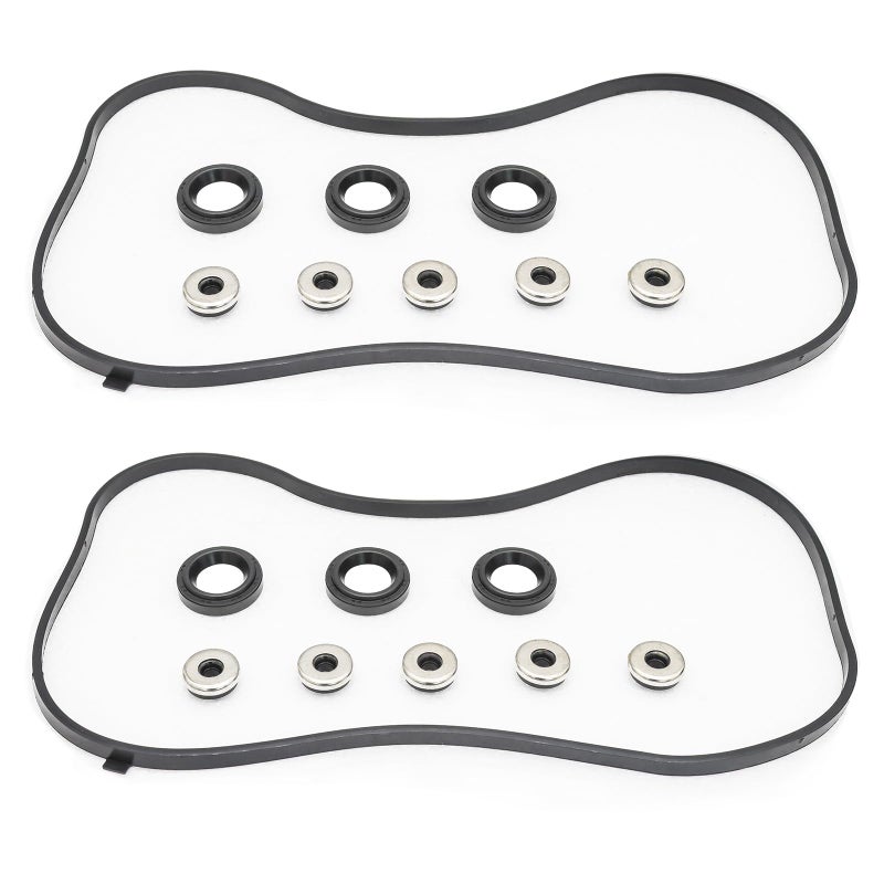 YITHSWAY VS50576R Valve Cover Gasket for 19992003 Acura CL TL MDX 19982004 Honda Accord Odyssey Pilot 12030P8AA00 30L 32L 35L V6 SOHC J30A J32A J35A Head Valve Cover Gasket Set - Image 3