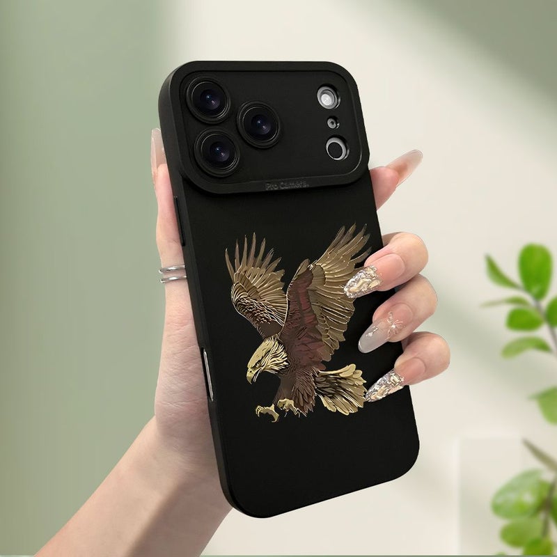 Ins Style Angel Eye Black TPU Phone Case Comfortable Grip for iPhone 11 Pro - Image 1