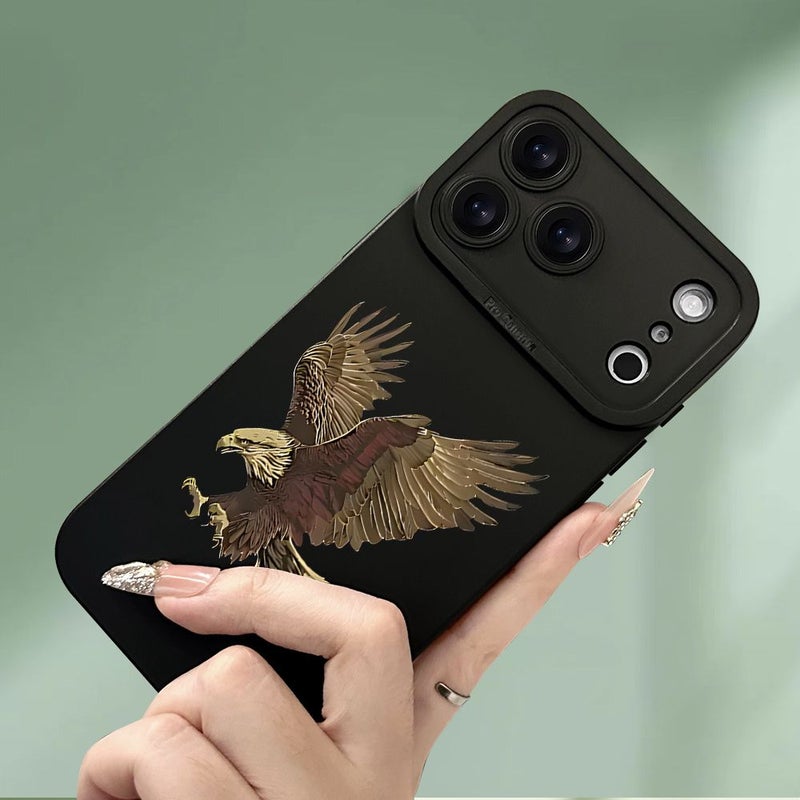 Ins Style Angel Eye Black TPU Phone Case Comfortable Grip for iPhone 11 Pro - Image 3