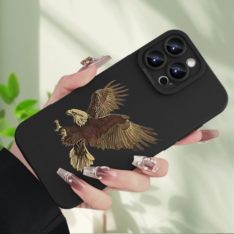 Ins Style Angel Eye Black TPU Phone Case Comfortable Grip for iPhone 11 Pro - Image 5