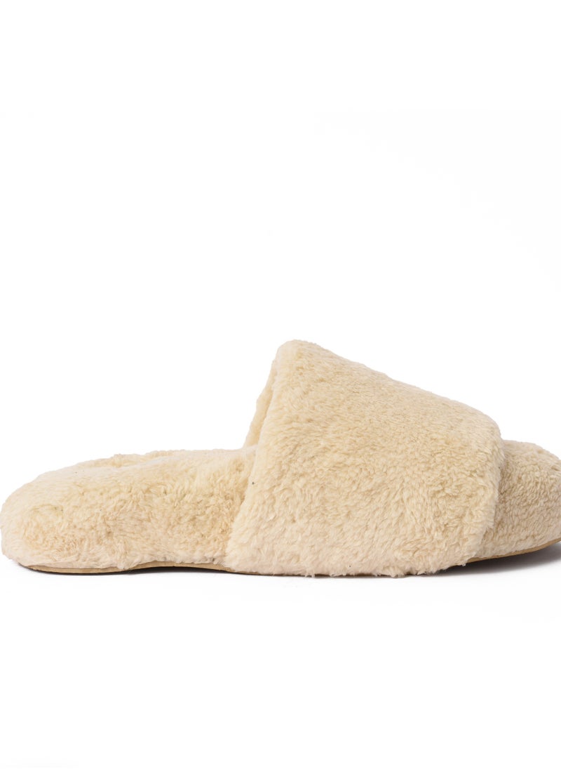 Pavo - Slipper Fur Beige - Image 1