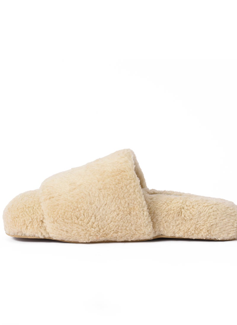 Pavo - Slipper Fur Beige - Image 1