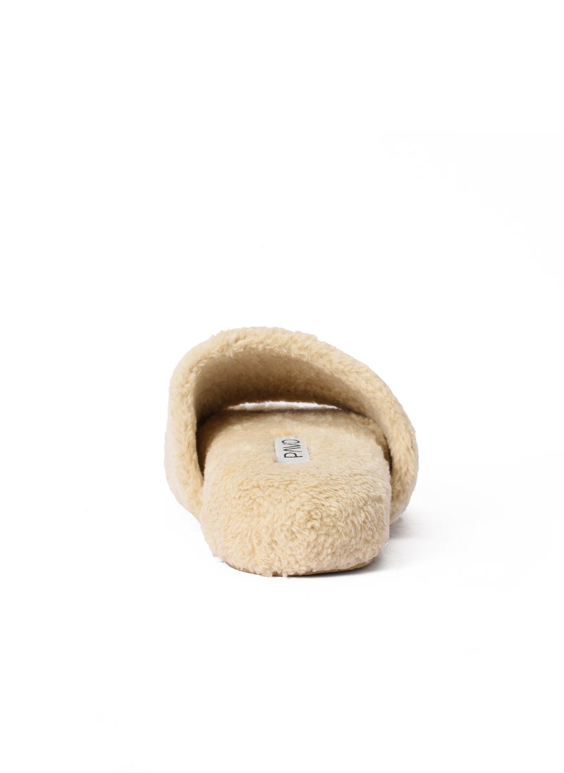 Pavo - Slipper Fur Beige - Image 1