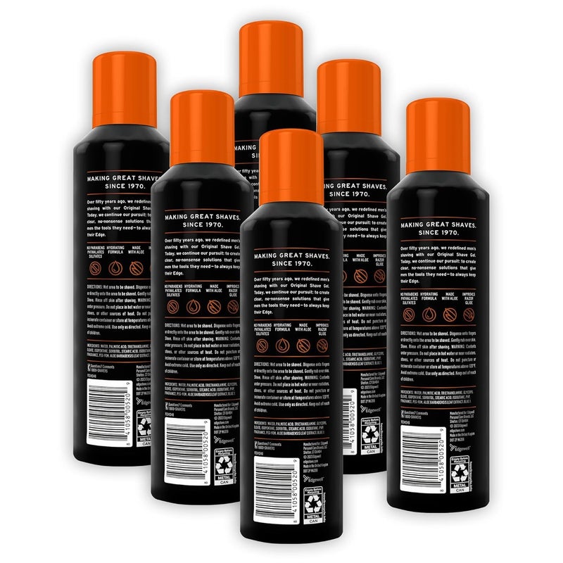 Edge Shave Gel for Men Sensitive Skin - 7 Ounce (Pack of 6) by Edge - Image 2