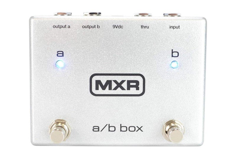 MXR M196 A/B Box Guitar Pedal w/ Patch Cables - Image 2