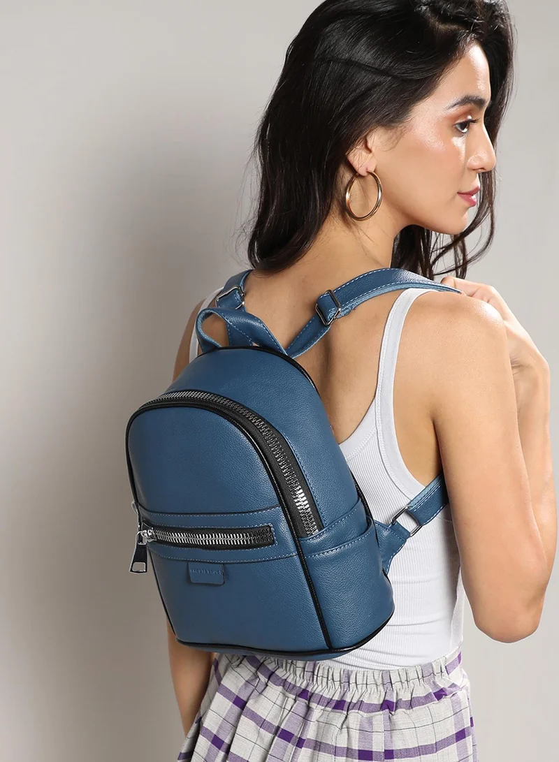 Haute Sauce Textured Front Pocket Backpack